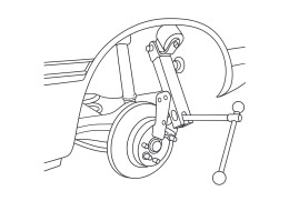 Werkzeug zur Reparatur der Kotflügelkante MECHANIC FENDER 1