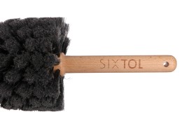 Runder Bürste zur Reinigung der Karosserie von Fahrrad oder Motorrad CAR DETAILING WOOD BRUSH 1