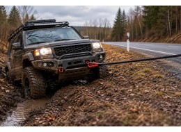 Bergungsseil CAR RECOVERY 2, Länge 9 m, Tragfähigkeit 11 t