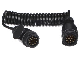 Verbindungs-Spiralkabel für Anhängerstecker TRAILER CABLE 4, 13-13polig, 3 m