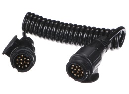 Verbindungs-Spiralkabel für Anhängerstecker TRAILER CABLE 4, 13-13polig, 3 m