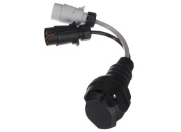 Kabeladapter für Anhängersteckdose TRAILER CABLE 5, von 13-polig auf 7-polig N+S, 35 cm