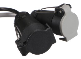 Kabeladapter Stecker der Anhängevorrichtung TRAILER CABLE 6, von 13-polig auf 7-polig N+S, 35 cm