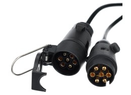 Verlängerungskabel 7-polig - Anhängersteckdose + Stecker TRAILER CABLE 7, 12V, 5m