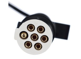 Spiralkabel 7-polig Typ S TRAILER CABLE 10, Kunststoffstecker, 24V, 3,5 m