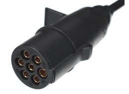 Spiralkabel 7-polig Typ N TRAILER CABLE 11, Kunststoffstecker, 24V, 3,5 m