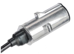 Spiralkabel 7-polig Typ N TRAILER CABLE 13, Metallstecker, 24V, 3,5m