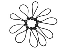 Set von Spanngummis mit Kugelverschluss CARGO CORD SET 3, 15 cm, 10 Stk