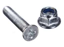 Satz Haken mit Schrauben zur Befestigung von Netz/Plane am Anhänger TRAILER HOOK SET 2, 10 St.