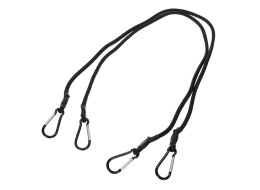 Gummispannbänder/Gummizüge CARGO CORD CARABINER 100, 100 cm, 2 Stk
