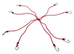 Gummispannbänder/Gummizüge Spinne CARGO CORD SPIDER BASIC 120, 120 cm, 8 Arme