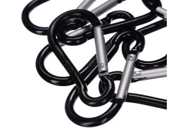 Karabiner für Spannriemen/Gummispanner CARGO CORD, 10 Stück - Ersatzteil