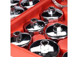 Satz Ölfilter-Steckschlüssel MECHANIC OIL WRENCH 16, 16-tlg.
