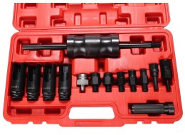Satz zur Demontage von Einspritzdüsen mit Schlaggleithammer MECHANIC PULLER SET 1, 14 Teile