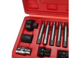 Satz zum Abziehen von Riemenscheiben MECHANIC PULLEY SET 1, 13-tlg.