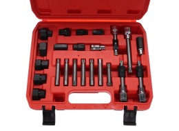 Satz für Montage und Demontage von Lichtmaschinenriemenscheiben MECHANIC PULLEY SET 3, 24 St.