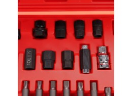Satz für Montage und Demontage von Lichtmaschinenriemenscheiben MECHANIC PULLEY SET 4, 30 St.