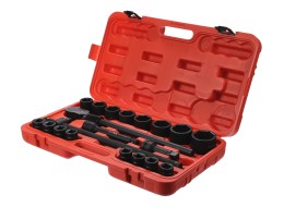 Steckschlüssel-Satz mit Ratsche MECHANIC WRENCH SET 2, Heavy-Duty, 21 St.