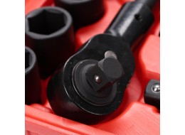 Steckschlüssel-Satz mit Ratsche MECHANIC WRENCH SET 2, Heavy-Duty, 21 St.