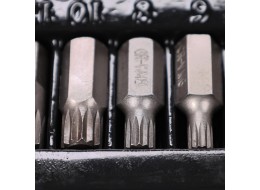 Torx-Bit-Set im Metalletui MECHANIC TORX SET 1, 40-tlg.