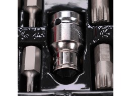 Torx-Bit-Set im Metalletui MECHANIC TORX SET 1, 40-tlg.
