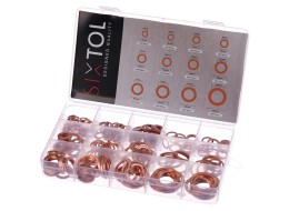 Satz aus Kupferdichtringen MECHANIC RING SET 2, M5–M20, 300 Stück