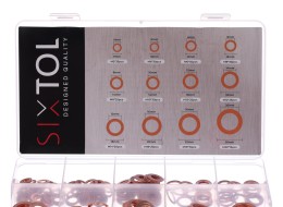 Satz aus Kupferdichtringen MECHANIC RING SET 2, M5–M20, 300 Stück