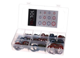 Satz hydraulischer Dichtungen mit Gummilippe MECHANIC RING SET 4, 245 Stück