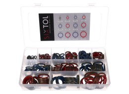 Satz hydraulischer Dichtungen mit Gummilippe MECHANIC RING SET 4, 245 Stück