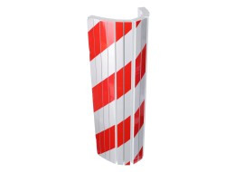 Selbstklebender Schaumstoff-Pfostenschutz für die Garage CAR PARK GUARD POLE 1, 18 x 38 x 1,5 cm, 2