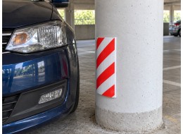 Selbstklebender Schaumstoff-Pfostenschutz für die Garage CAR PARK GUARD POLE 1, 18 x 38 x 1,5 cm, 2