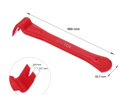 Einseitiger Demontagehebel für Polster und Innenraum MECHANIC TRIM ONE 4