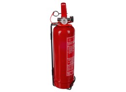 Pulverfeuerlöscher FIRE STOP 1 kg, ABC, Vollmetall, inklusive Metallhalter