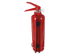 Pulverfeuerlöscher FIRE STOP 1 kg, ABC, Vollmetall, inklusive Metallhalter