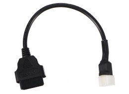OBD-II-Adapter 6-polig für Motorrad Delphi MECHANIC CABLE 12