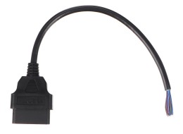OBD-II-Verlängerungskabel Buchse 16-polig mit 30 cm Kabeln MECHANIC CABLE 27