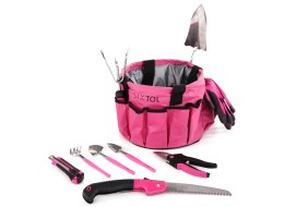 Gartengeräte-Set GARDEN PINK 10