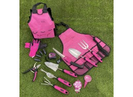 Gartengeräte-Set GARDEN PINK 12