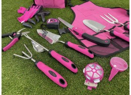 Gartengeräte-Set GARDEN PINK 12