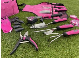 Gartengeräte-Set GARDEN PINK 12