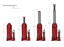 Hydraulischer Flaschenheber SX BOTTLE JACK PREMIUM 4T