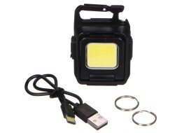 Multifunktionale Schlüsselanhängerlampe mit Magnet LAMP KEY 2, 900 lm, COB-LED, USB