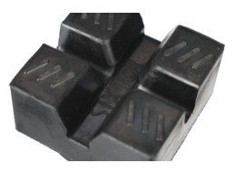 Gummiauflage für Wagenheber SX JACK SUV 2,5T, 62×62×44 mm
