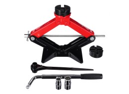 Scherenwagenheber mit Ratsche SX SCISSOR JACK WIDE PAD 2,5T