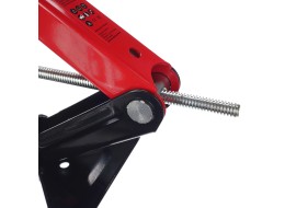 Scherenwagenheber mit Ratsche SX SCISSOR JACK WIDE PAD 2,5T