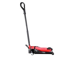 Fahrbarer hydraulischer Wagenheber Heavy-Duty 3 t niedrigprofilig mit Pedal SX JACK PEDAL 3T BLACK
