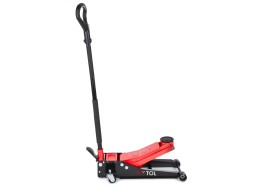 Fahrbarer hydraulischer Wagenheber Heavy-Duty 3 t niedrigprofilig mit Pedal SX JACK PEDAL 3T BLACK
