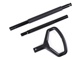 Fahrbarer hydraulischer Wagenheber Heavy-Duty 3 t niedrigprofilig mit Pedal SX JACK PEDAL 3T BLACK