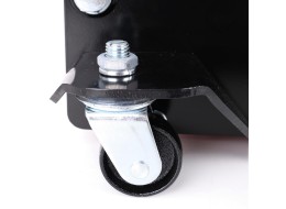 Fahrbarer hydraulischer Wagenheber Heavy-Duty 4 t niedrigprofilig mit Pedal SX JACK PEDAL 4T BLACK