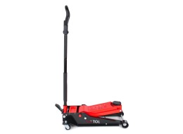 Fahrbarer hydraulischer Wagenheber Heavy-Duty 4 t niedrigprofilig mit Pedal SX JACK PEDAL 4T BLACK